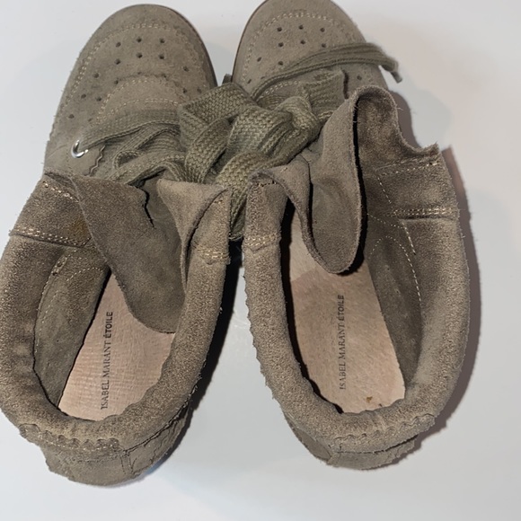 Isabel Marant Lace Up Suede Boots - Picture 5 of 7